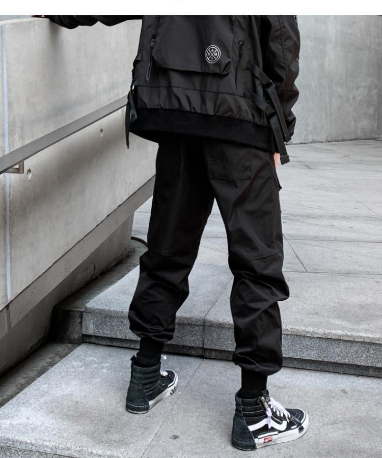 BLVCK A43 Tactical Cargo Pants ,  - Streetwear Cargo Pants - Slick Street