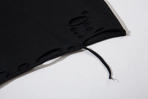 Tie-Die Metal Star Ripped T-Shirt , - Streetwear T-Shirts - Slick Street