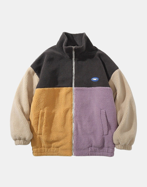 Color4 Furry Jacket ,  - Streetwear Jacket - Slick Street
