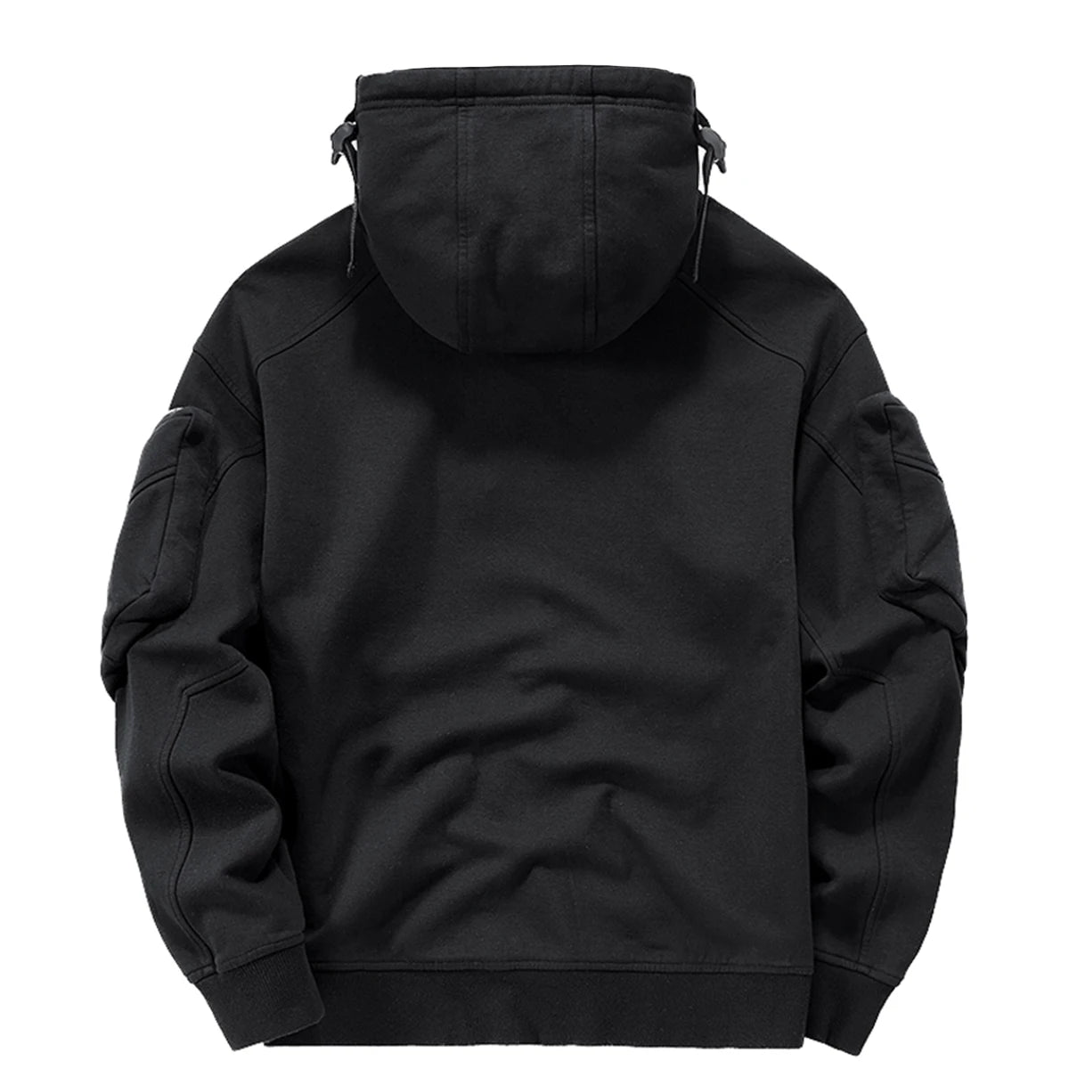 Dark Soul High Neck Mask Pullover Hoodie , - Streetwear Hoodie - Slick Street