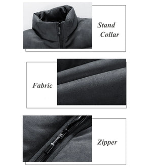 Dusky Color Padded Zipper Jacket ,  - Streetwear Jacket - Slick Street