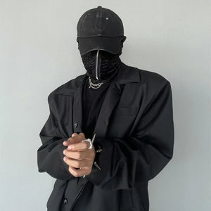 Full Face Mask Zipper Style Monkey Cap , - Streetwear Cap - Slick Street