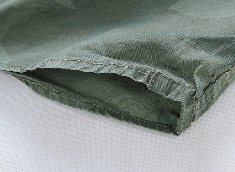 Hooded AR25 Denim Army Jacket ,  - Streetwear Jacket - Slick Street