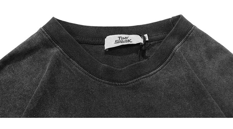 Hip Hop Letters Graphic Streetwear T-Shirt , - Streetwear T-Shirts - Slick Street