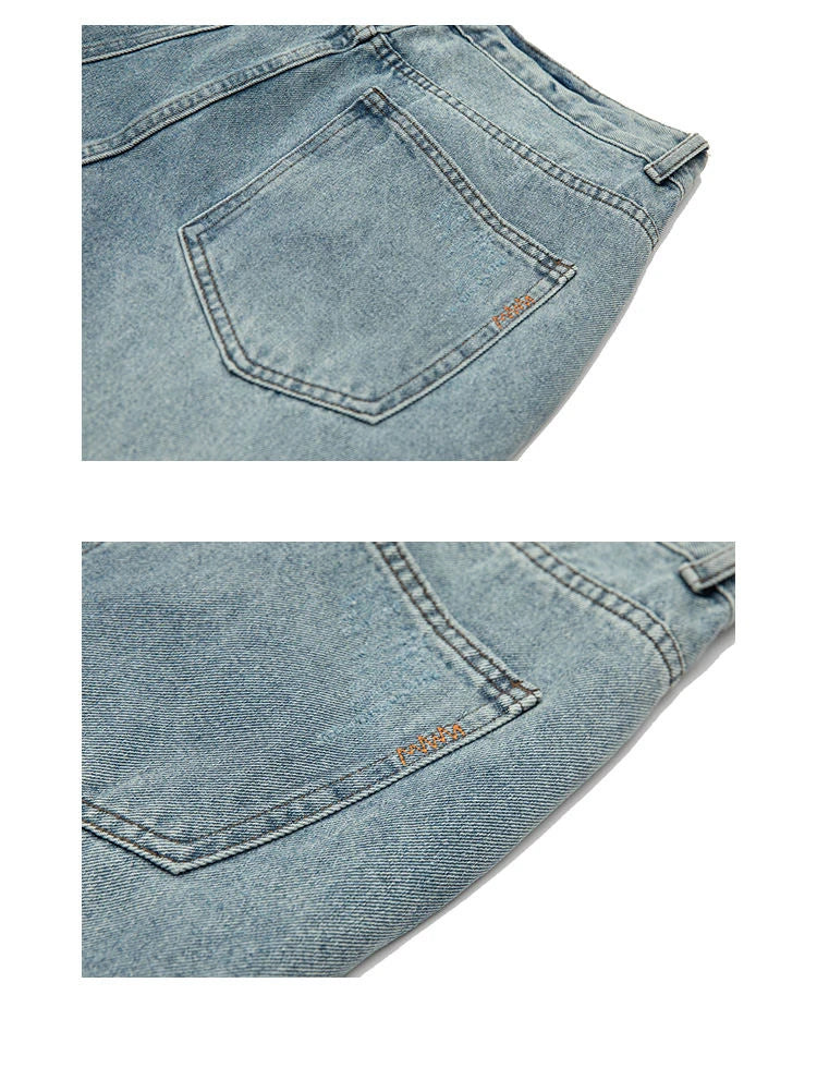 Denim Ripped Coin Pocket Jeans , - Streetwear Jeans - Slick Street