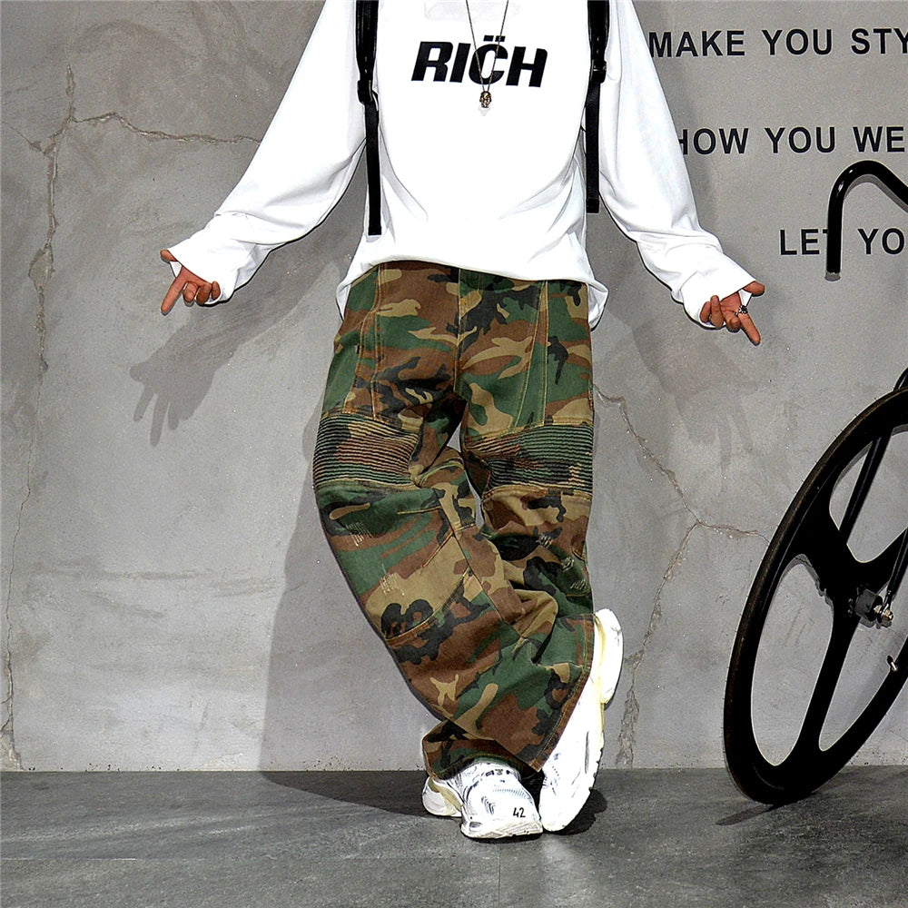 MA2 Camo Pants , - Streetwear Pants - Slick Street
