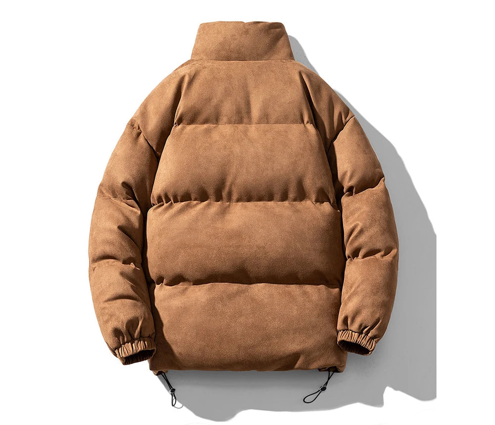 Dusky Color Padded Zipper Jacket ,  - Streetwear Jacket - Slick Street