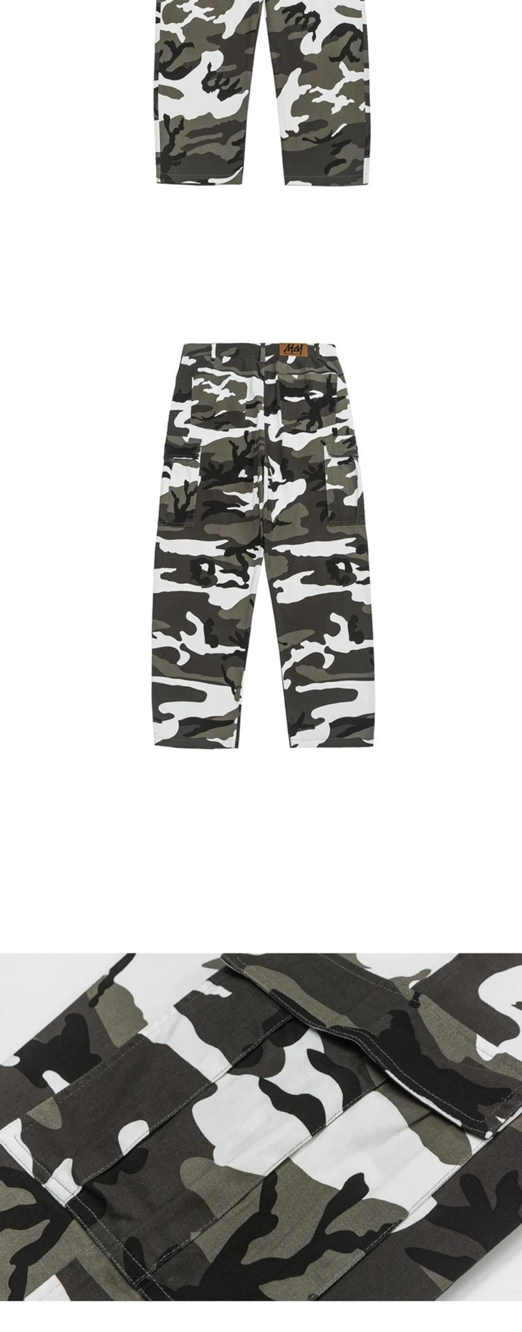 Snow X1 Camo Cargo Pants ,  - Streetwear Cargo Pants - Slick Street