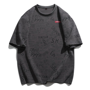 Graffiti Urban Art Style T-Shirts Grey, XS - Streetwear T-Shirts - Slick Street