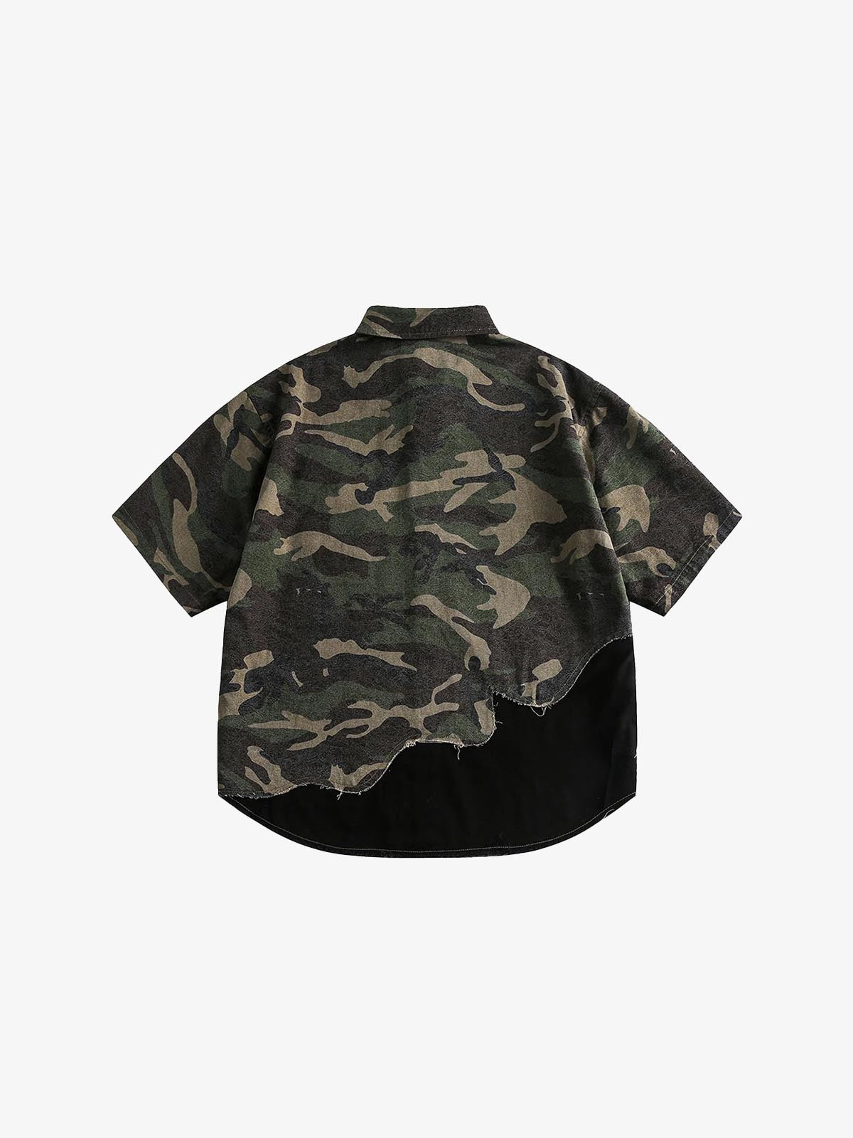 TUFF Green Camo Shirt , - Streetwear Shirt - Slick Street