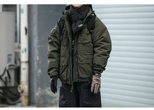 New Heights VA1 Hiking Multi-Pocket Puffer Jacket ,  - Streetwear Jacket - Slick Street