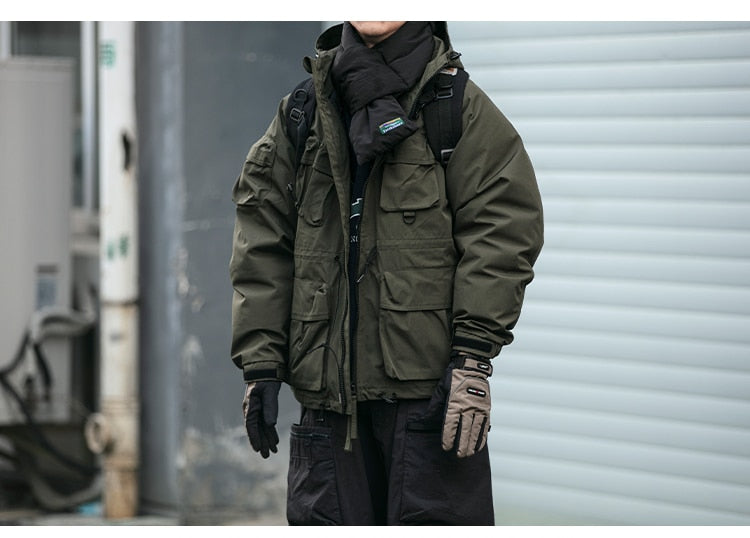 New Heights VA1 Hiking Multi-Pocket Puffer Jacket ,  - Streetwear Jacket - Slick Street
