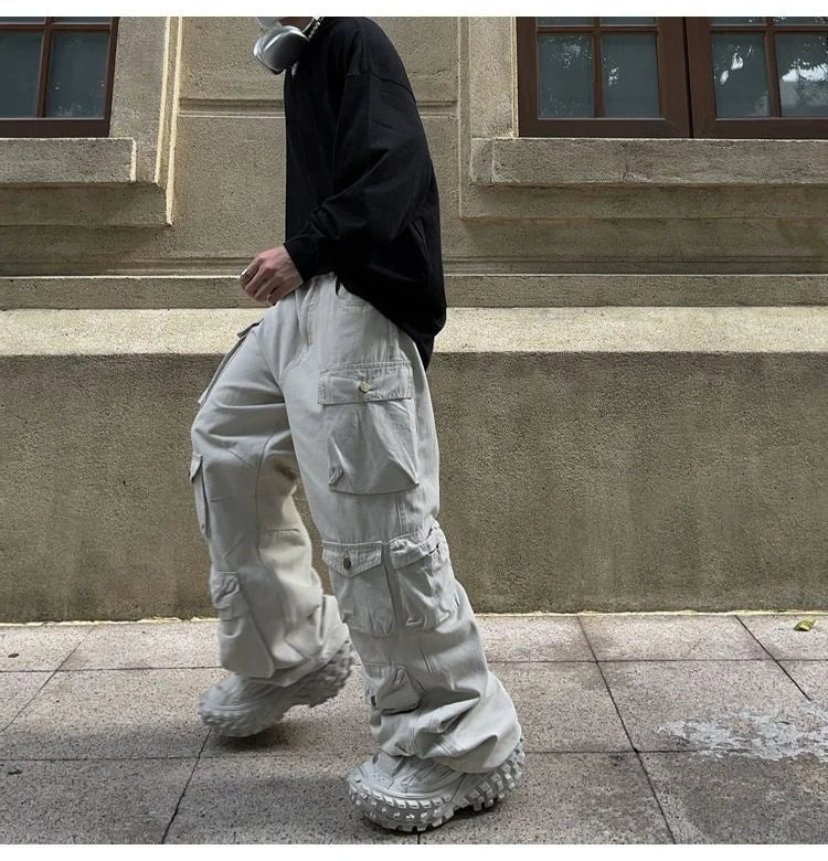 MA99 Cargo Pants , - Streetwear Cargo Pants - Slick Street