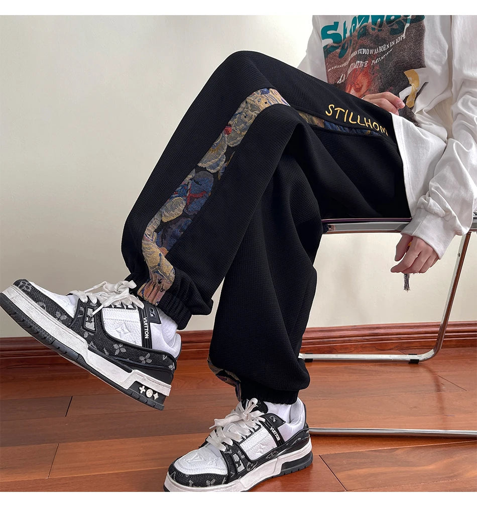 SH23 Korean Style Joggers ,  - Streetwear Joggers - Slick Street