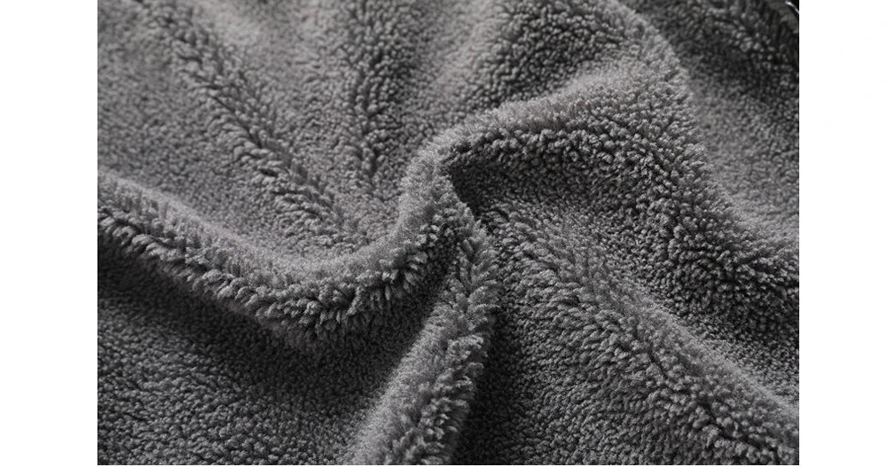 Neutral Color Button Up Fleece Jacket ,  - Streetwear Jacket - Slick Street