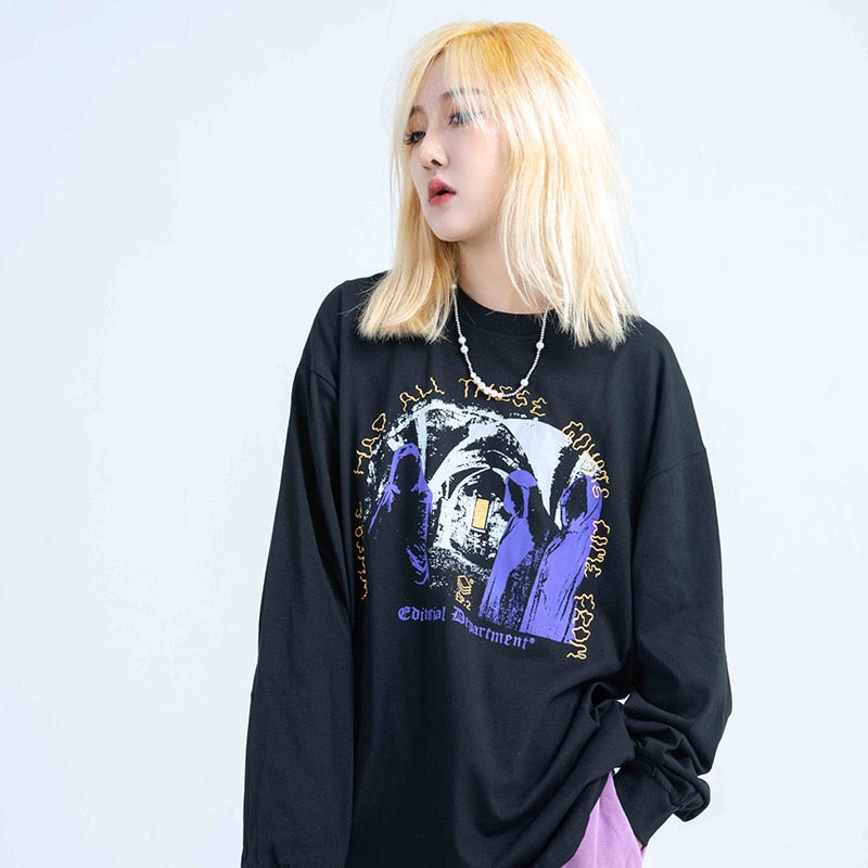 EDITORIAL DEPARTMENT GHOST EP.2 T-Shirt , - Streetwear T-Shirts - Slick Street