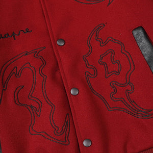 AESUAPRE Variant Symbol Button Up Jacket ,  - Streetwear Jacket - Slick Street