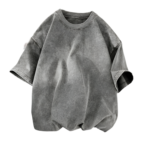 Gothic Washed Smoky Style T-Shirt , - Streetwear T-Shirt - Slick Street