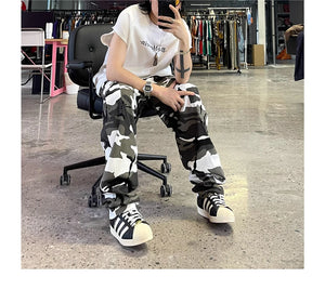 Snow X1 Camo Cargo Pants ,  - Streetwear Cargo Pants - Slick Street