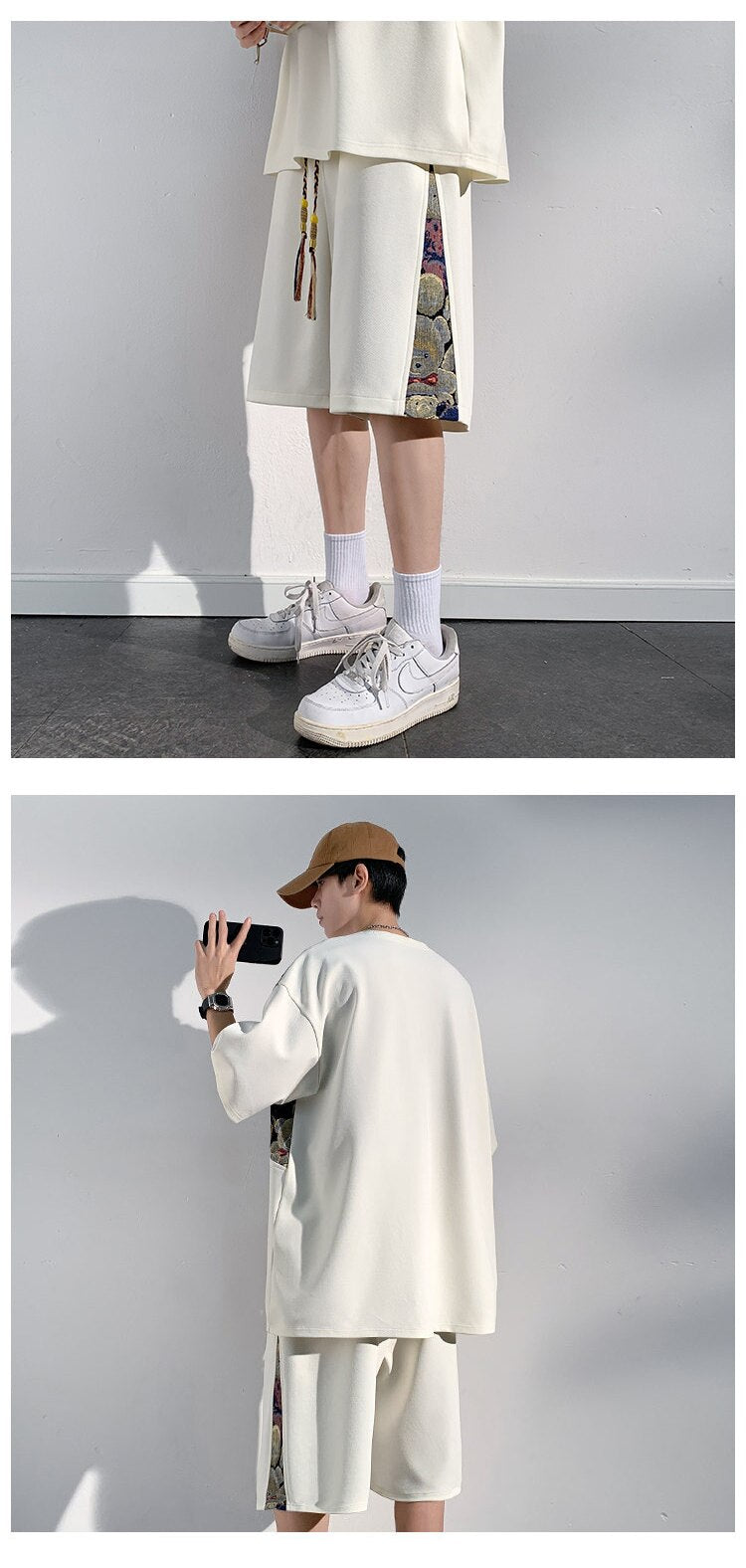 ROMANTIC Plushy Bear Shoulder Patch Tracksuit ,  - Streetwear Tracksuits - Slick Street