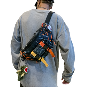 All Purpose Tie-Die Waist Bag , - Streetwear Bag - Slick Street