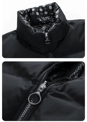 Tri-Cyro Double Sided Reversible Jacket , - Streetwear Jacket - Slick Street