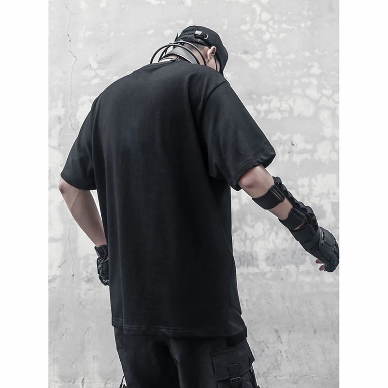 Onyx AZ23 Techwear T-Shirt , - Streetwear T-Shirts - Slick Street