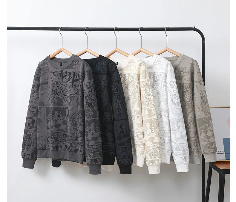Demon Slayer Anime Sweater , - Streetwear Sweater - Slick Street