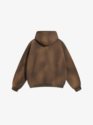 Iso Splash Abstract Oversized Pullover Hoodie , - Streetwear Hoodie - Slick Street