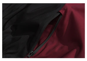 Heart Patchwork Zipper Bomber Jacket ,  - Streetwear Jacket - Slick Street