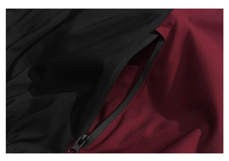 Heart Patchwork Zipper Bomber Jacket ,  - Streetwear Jacket - Slick Street