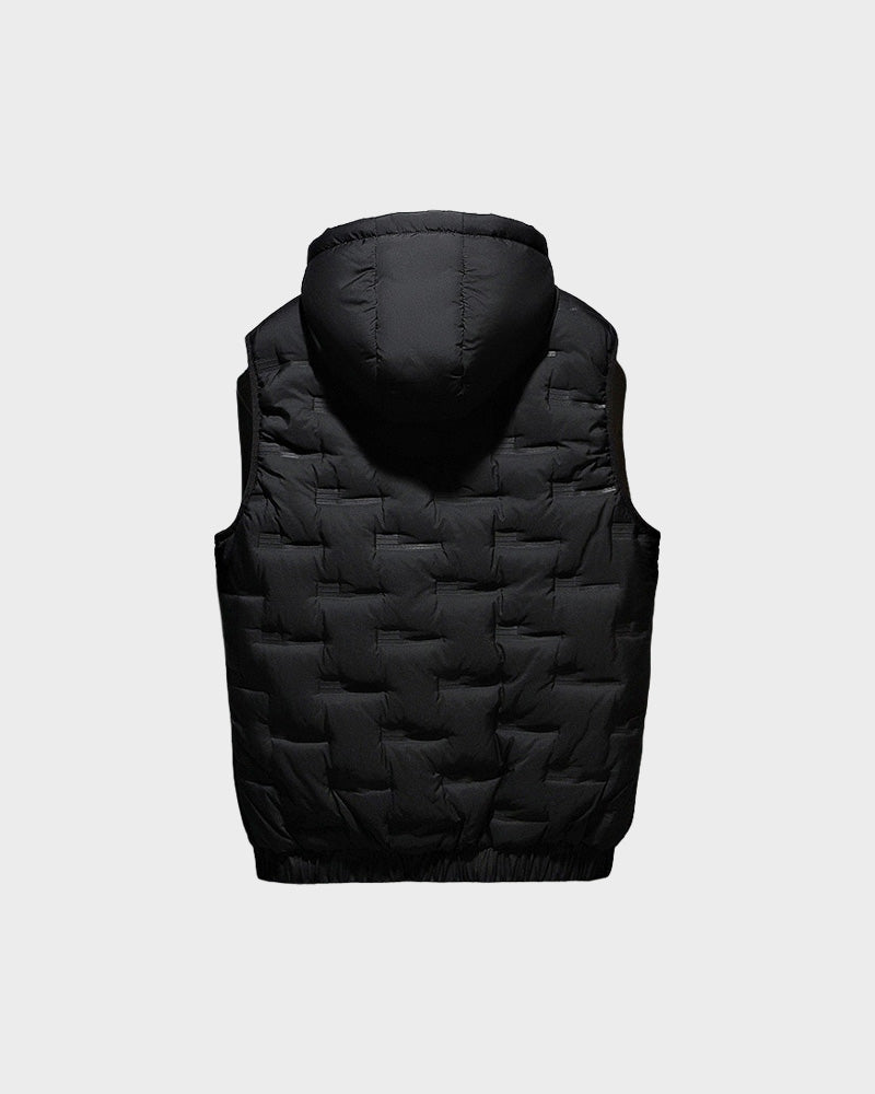 K2 Hooded Puffer Gilet , - Streetwear Jacket - Slick Street