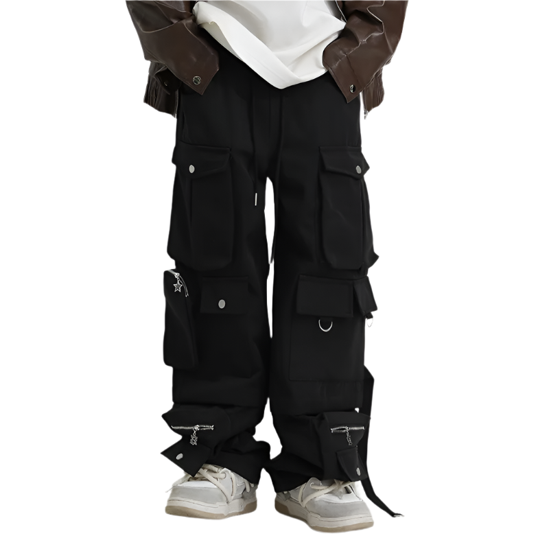 ZA22 Multi Pockets Cargo Pants , - Streetwear Pant - Slick Street