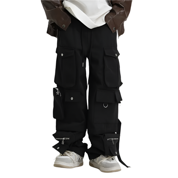 ZA22 Multi Pockets Cargo Pants , - Streetwear Pant - Slick Street