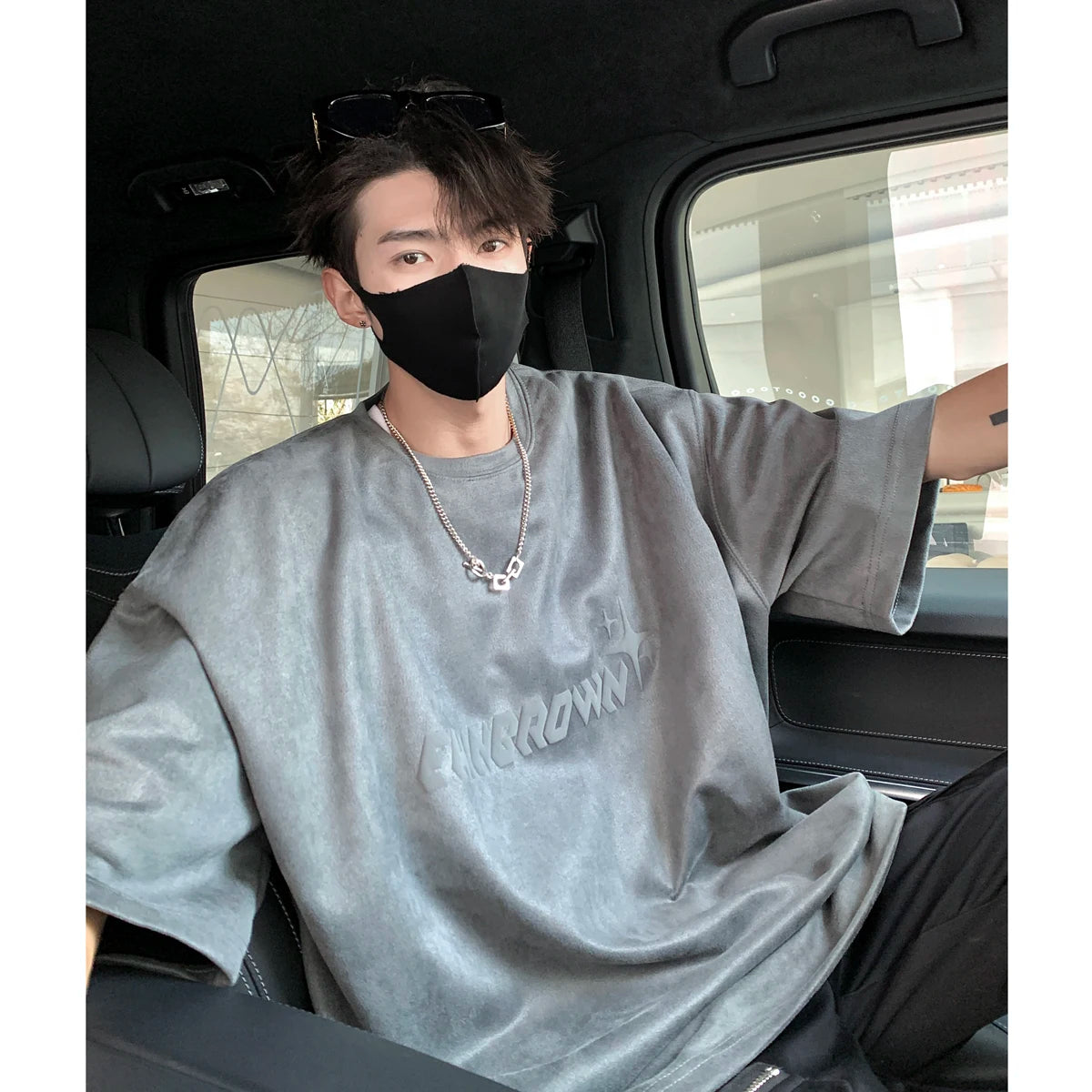 EHNGROWN Polygons Star Shape Short Sleeved T-Shirt , - Streetwear T-Shirts - Slick Street