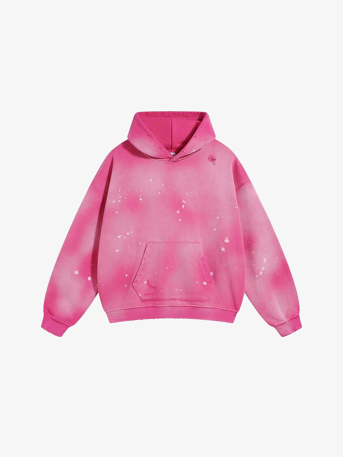 Iso Splash Abstract Oversized Pullover Hoodie , - Streetwear Hoodie - Slick Street