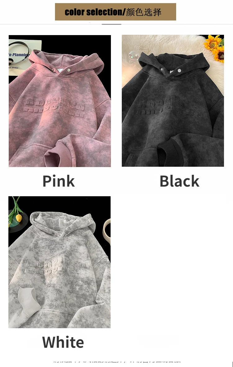 Tie-Dye Kangaroo Pocket Pullover Hoodie , - Streetwear Hoodie - Slick Street