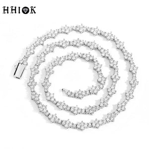 Iced Out 5A Cubic Zirconia Necklace ,  - Streetwear Necklace - Slick Street