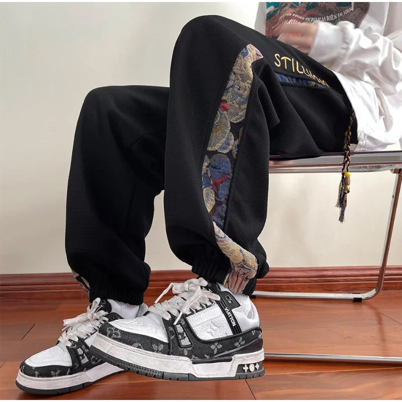 SH23 Korean Style Joggers ,  - Streetwear Joggers - Slick Street