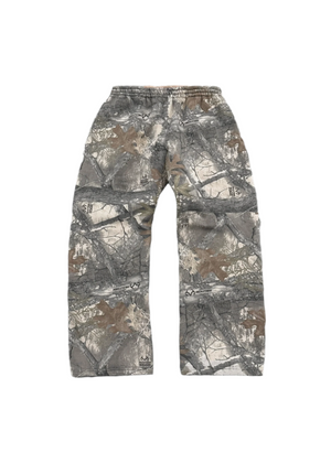 Camouflage Maple Leaves Pattern Pants , - Streetwear Pants - Slick Street
