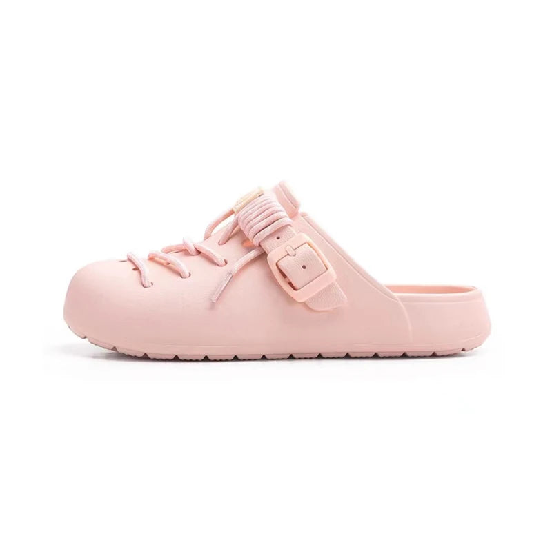 Gap Lacing Style Fleece Shoes Pink, 35-36 - Streetwear Footwear - Slick Street