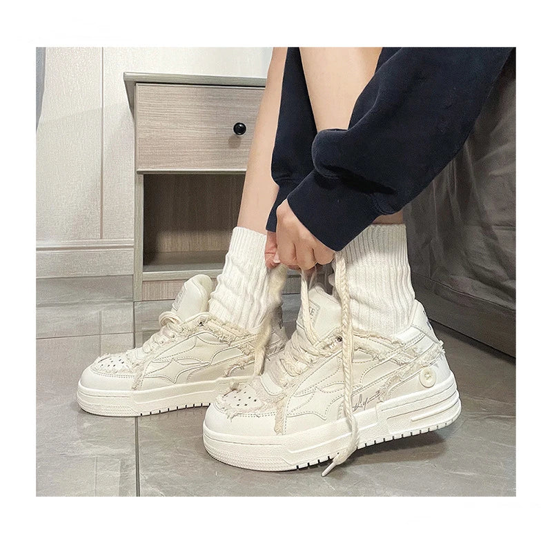 Casual SP1 Board Shoes - Off White ,  - Streetwear Footwear - Slick Street