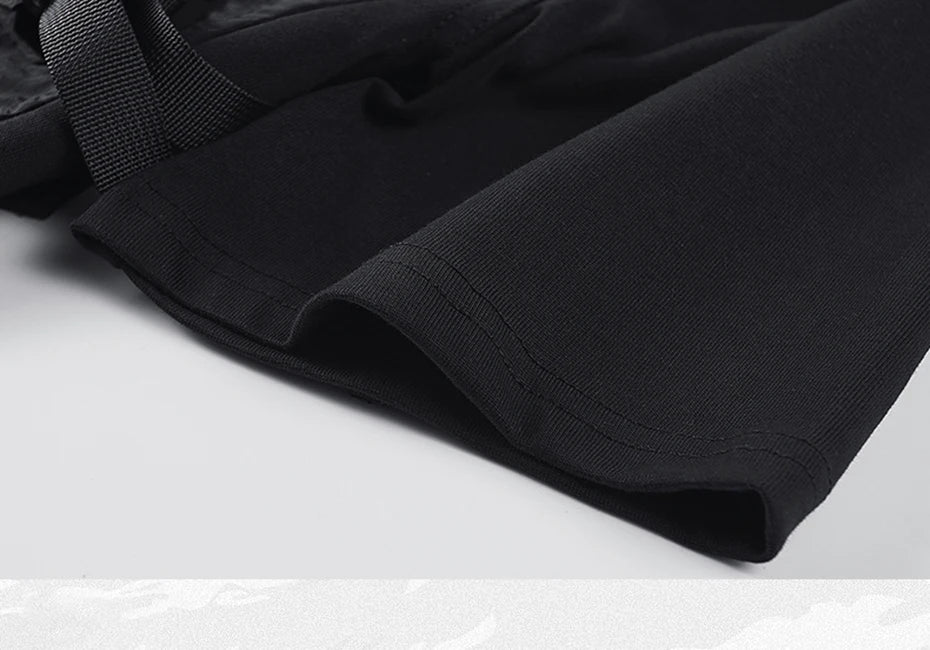 Tech Half Vest T-Shirt , - Streetwear T-Shirt - Slick Street