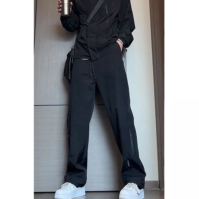 BK26 Nylon Pants ,  - Streetwear Pants - Slick Street