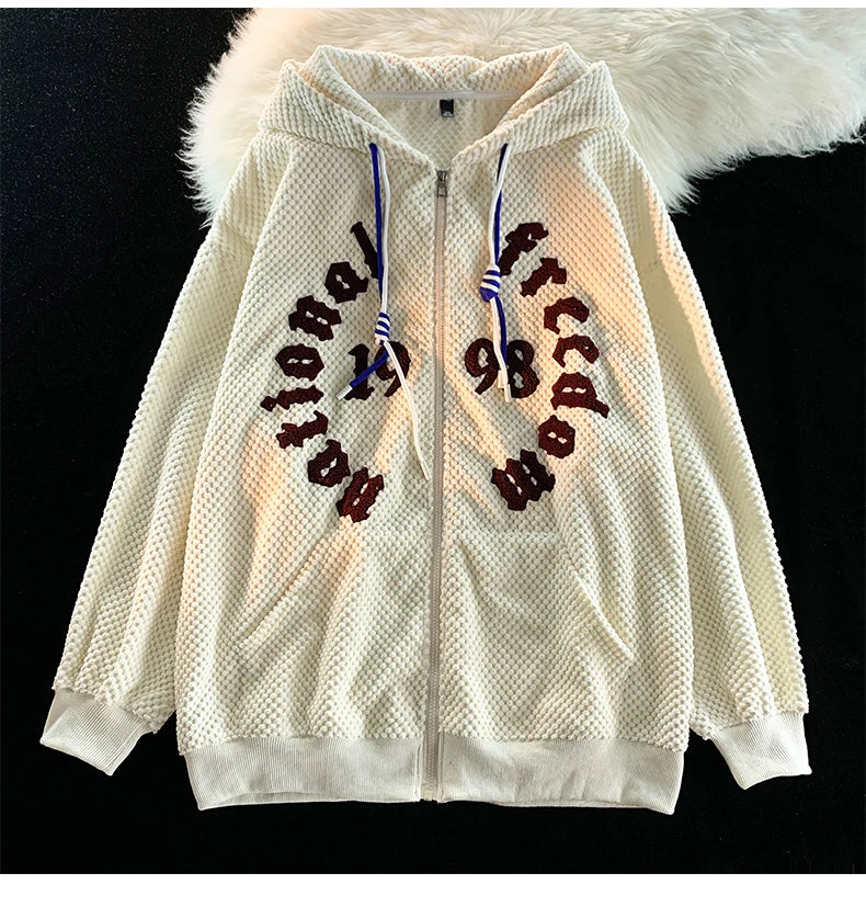 National Freedom 1998 Zipper Hoodie ,  - Streetwear Hoodie - Slick Street