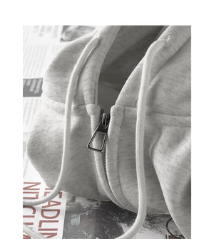 Drawstring Loose Fit Hoodie , - Streetwear Hoodie - Slick Street