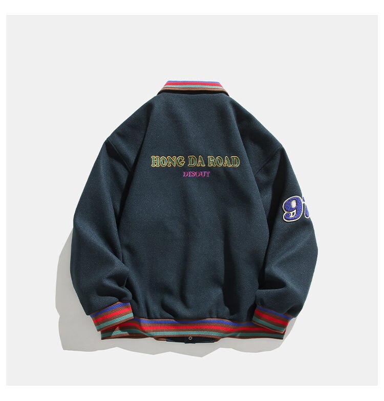 97 Number Baseball Slim Fit Bomber Jacket ,  - Streetwear Jacket - Slick Street