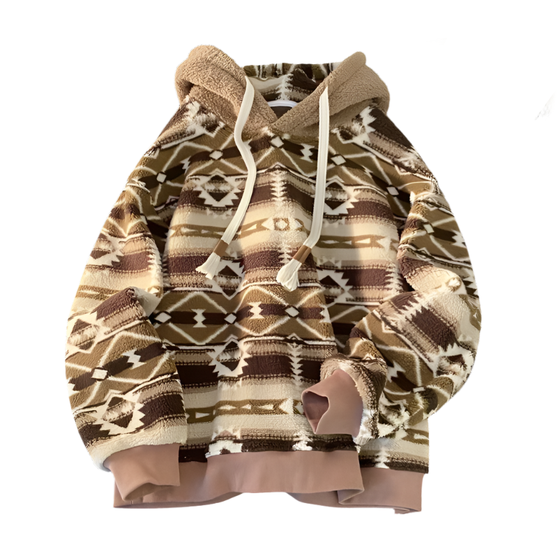 Jacquard Weave Knit Wear Hoodie , - Streetwear Hoodie - Slick Street