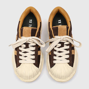 SP1 Striped Board Sneakers , - Streetwear Shoes - Slick Street