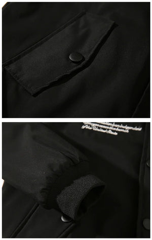 Pilot Patch Work Button Up Jacket ,  - Streetwear Jacket - Slick Street